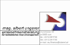Finanzmanagementberatung Mag. Albert Ungerer