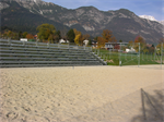Nutzung der Beachvolleyballplätze bei der Hauptschule Rum