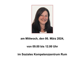 Sprechtag der Tiroler Heimanwältin März 2024